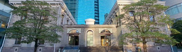 旧新橋停車場鉄道歴史展示室の建物