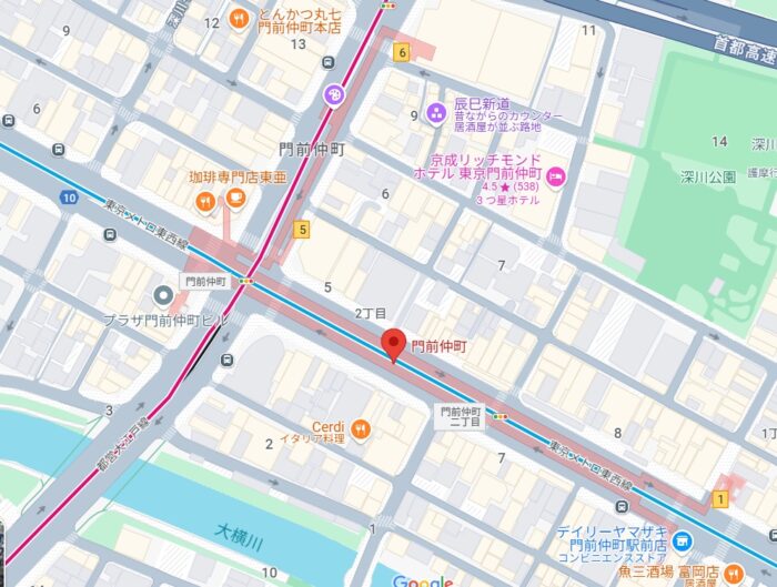 門前仲町駅
