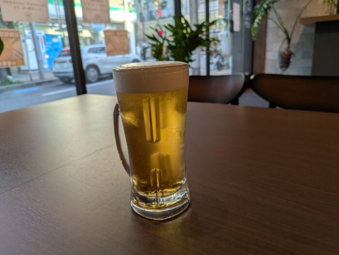 BAKERYTABLEむぎ屋のビール