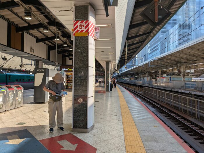 東京駅ホーム