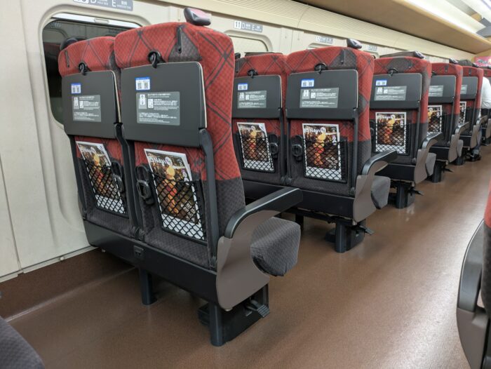 あさま603号自由席車内