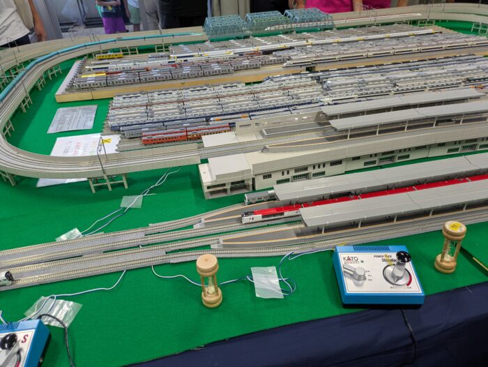 岩倉高校文化祭の鉄道模型
