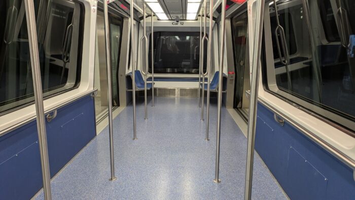 ラスベガス空港のトラム