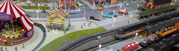 ハワイアンレイルウェイミュージアムのジオラマ