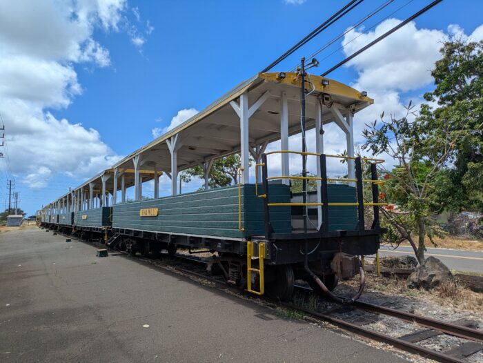 ハワイアンレイルウェイの客車
