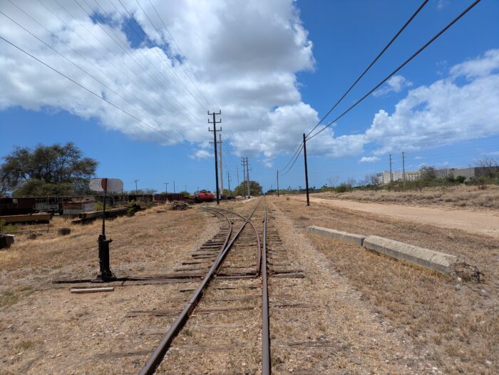 ハワイアンレイルウェイの線路
