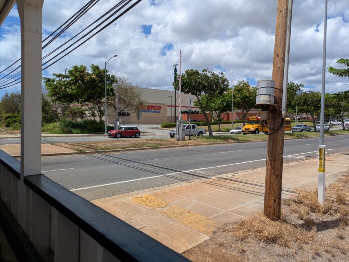 ハワイアンレイルウェイの踏切