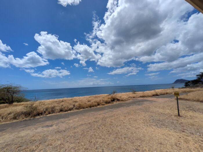 ハワイアンレイルウェイの車窓