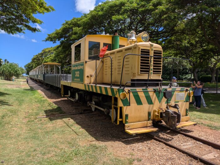 ハワイアンレイルウェイの途中駅