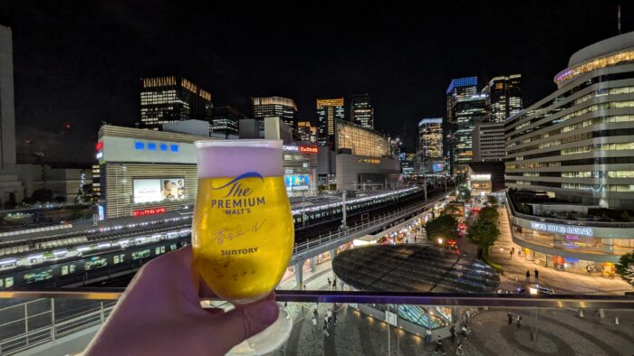 ラピスブルー有楽町のビール