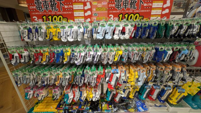 ポポンデッタアミュプラザ博多のくつ下