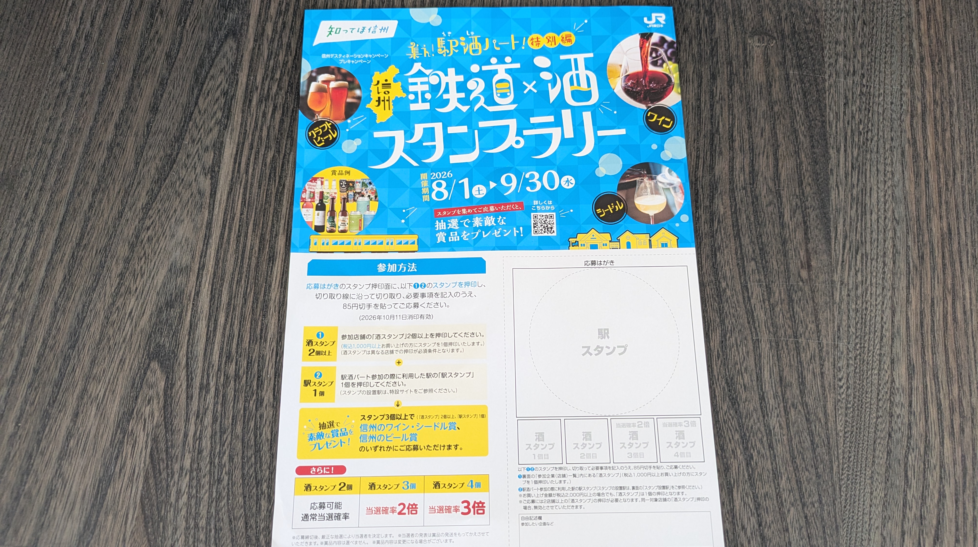 鉄道×酒スタンプラリー