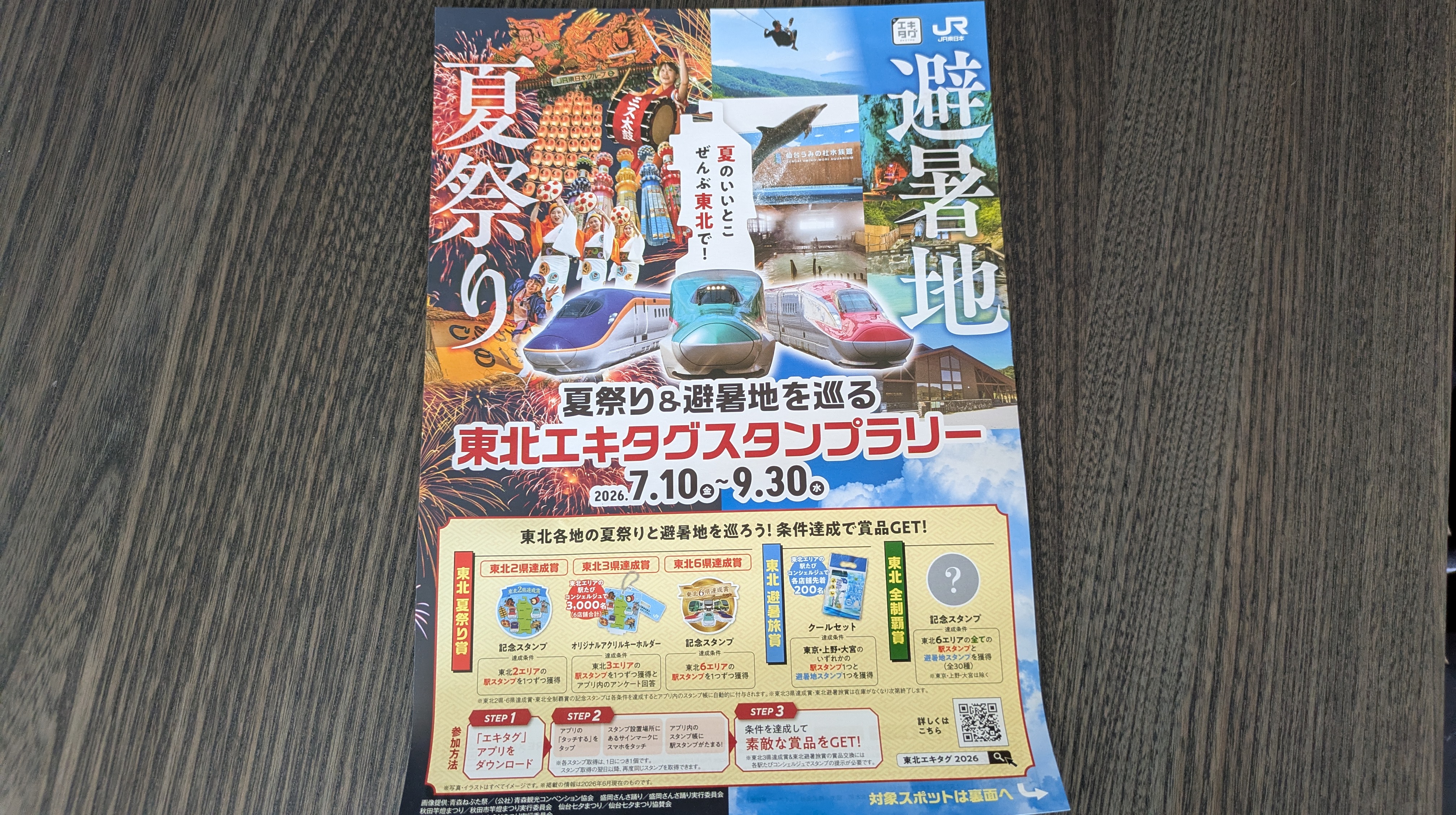 東北祭りエキタグスタンプラリー