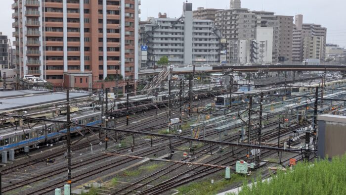 ステーションビューテラスからの眺望